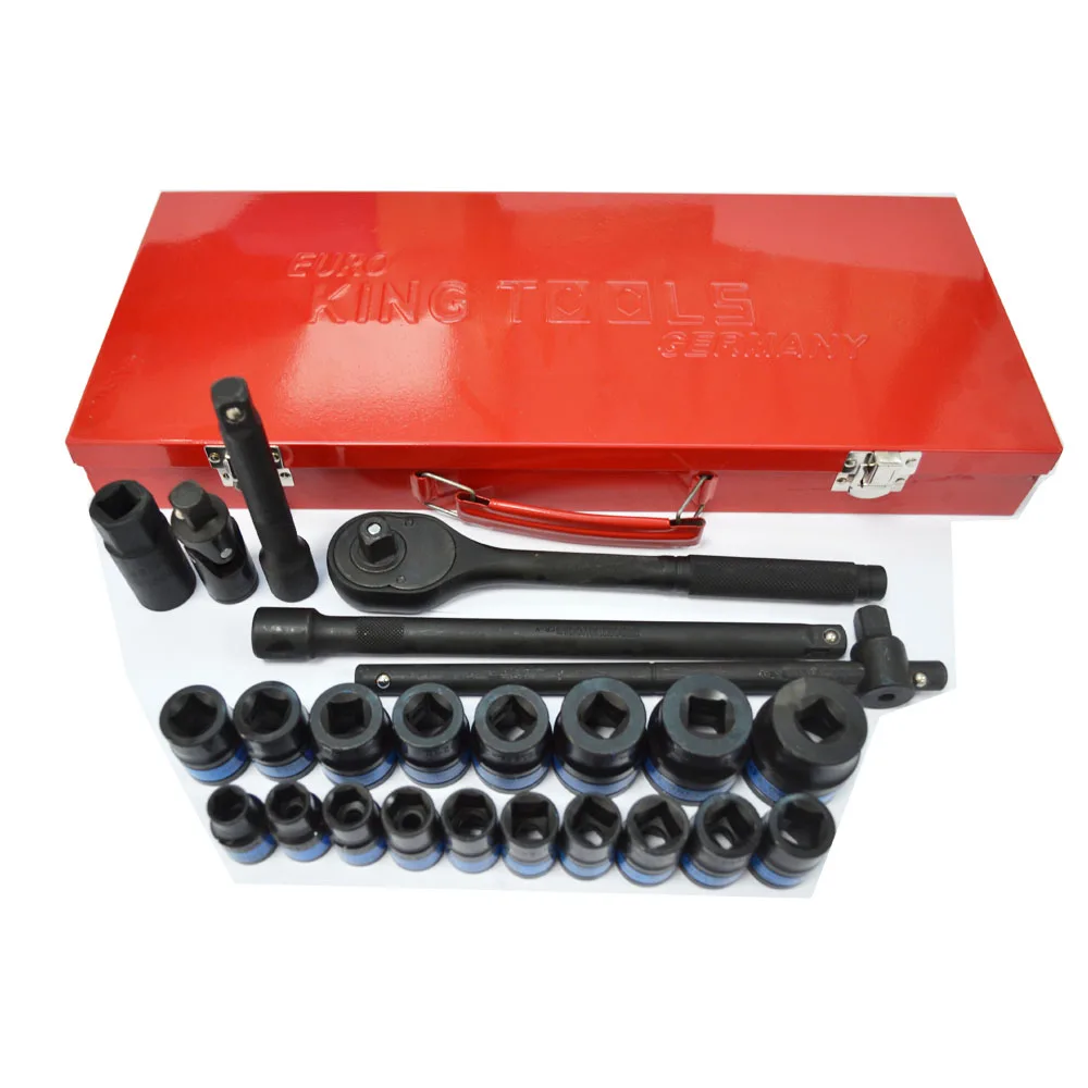 Household tool set 1/2 flexible adapter 24 pcs sockets tool set
