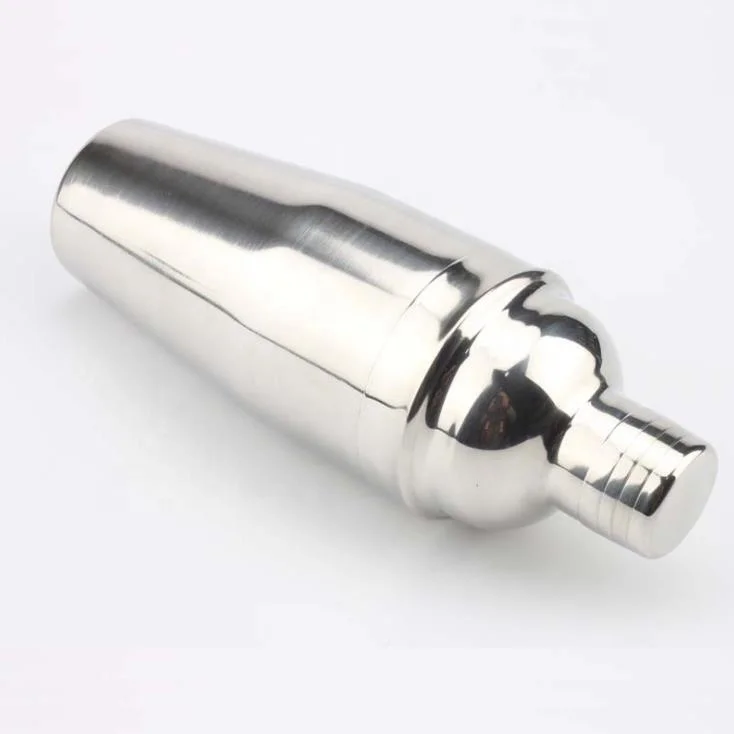 

Dropshipping 350ML stainless steel three-stage Cocktail shaker, Sliver