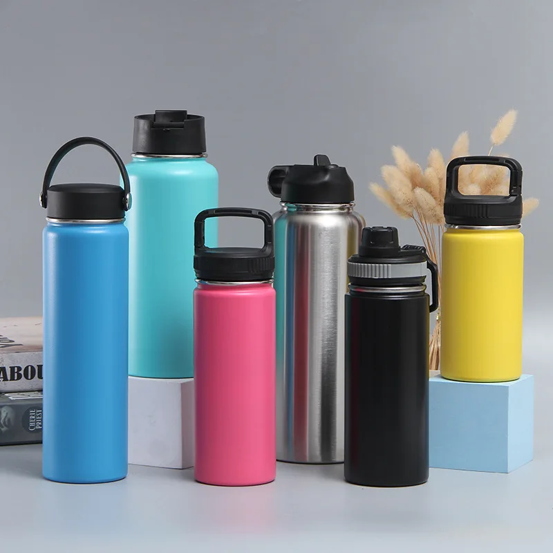 

32oz Double Wall Thermos Stainless Steel Sports Flask Bottle Drink Thermal Vacuum Insulated Water bottle