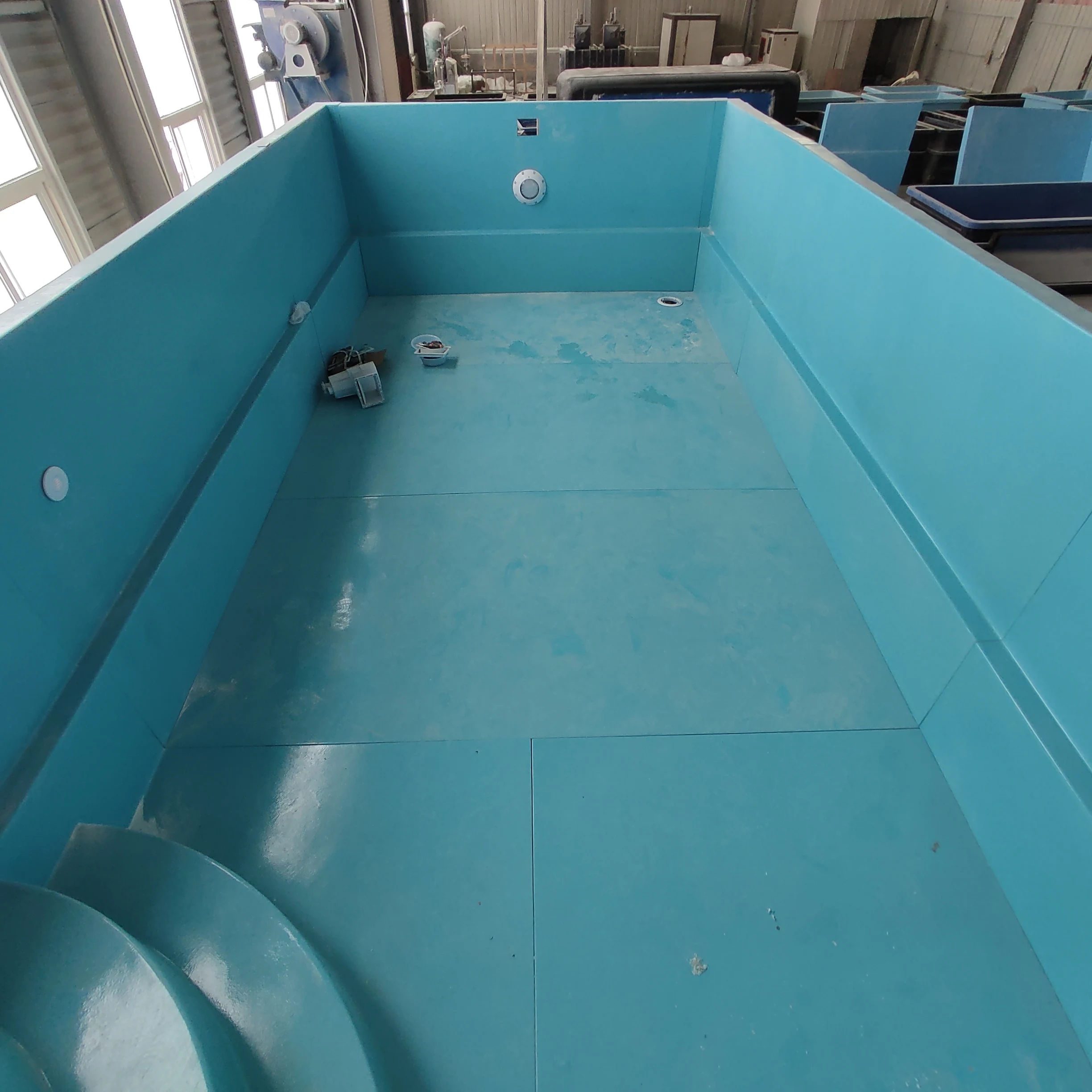 

KX High quality fiberglass swimming pool volume sales, Customized color