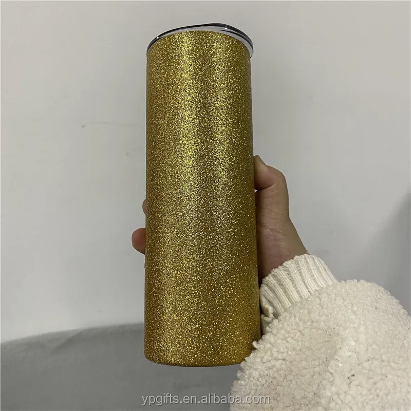 Wholesale Price 20 Oz Yipai Stainless Steel Straight Glitter Powder