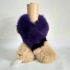 Prominent temperament advanced compact fur scarf