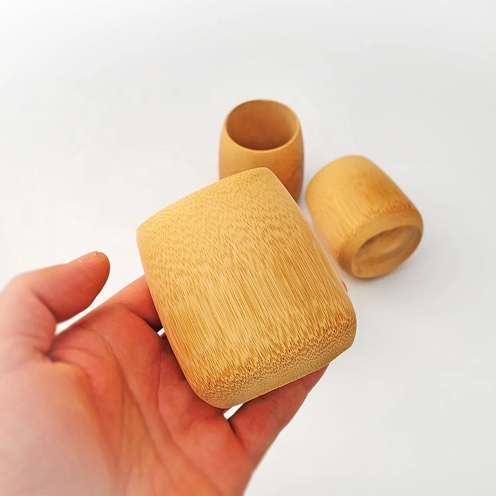 

Heigh 7.0cm 120ml taca de bambu Quanlity Bamboo Mug