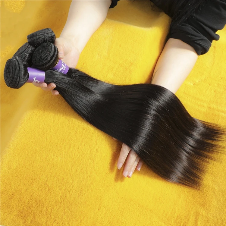 

Unprocessed Cuticle Aligned Hair Brazilian Silky Straight Virgin Hair