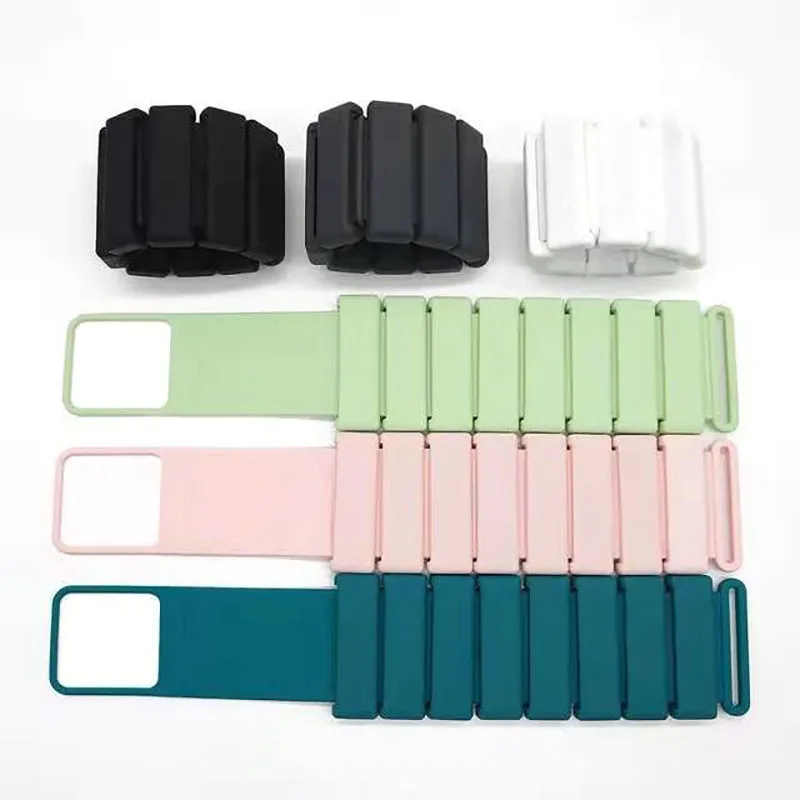 

Adjustable weight silicone wrist and ankle strap lifting weight hand and foot ring sleeve