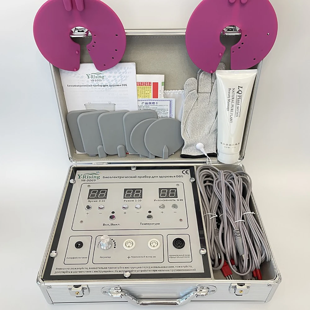 

All in One physical therapy blood Purification and Detoxification Bio electric meridian massage device for pain relief