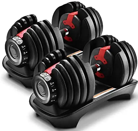

Amazon Bestseller Indoor Fitness Equipment Men Weights Adjustable 24kg Dumbbell Set