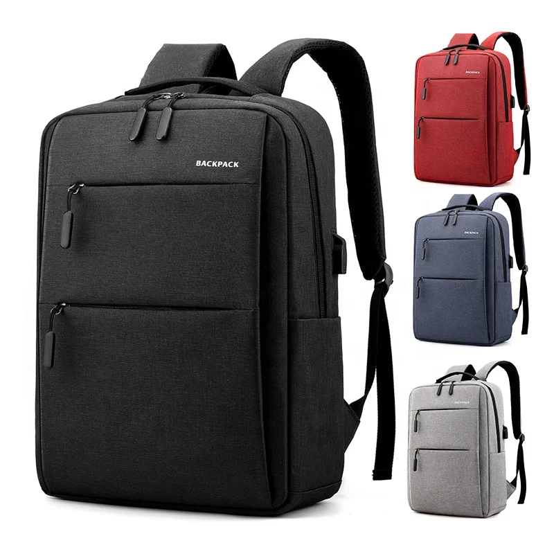 

OMASKA fashion factory new hot custom logo cheap bags laptop backpack smart laptop backpacks for men girls, Blue/red/gray/black