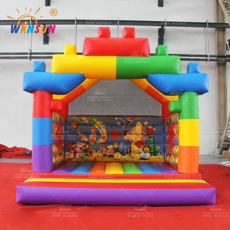 

WINSUN inflatable bouncy moonwalk jumping castle bounce house for kids adults