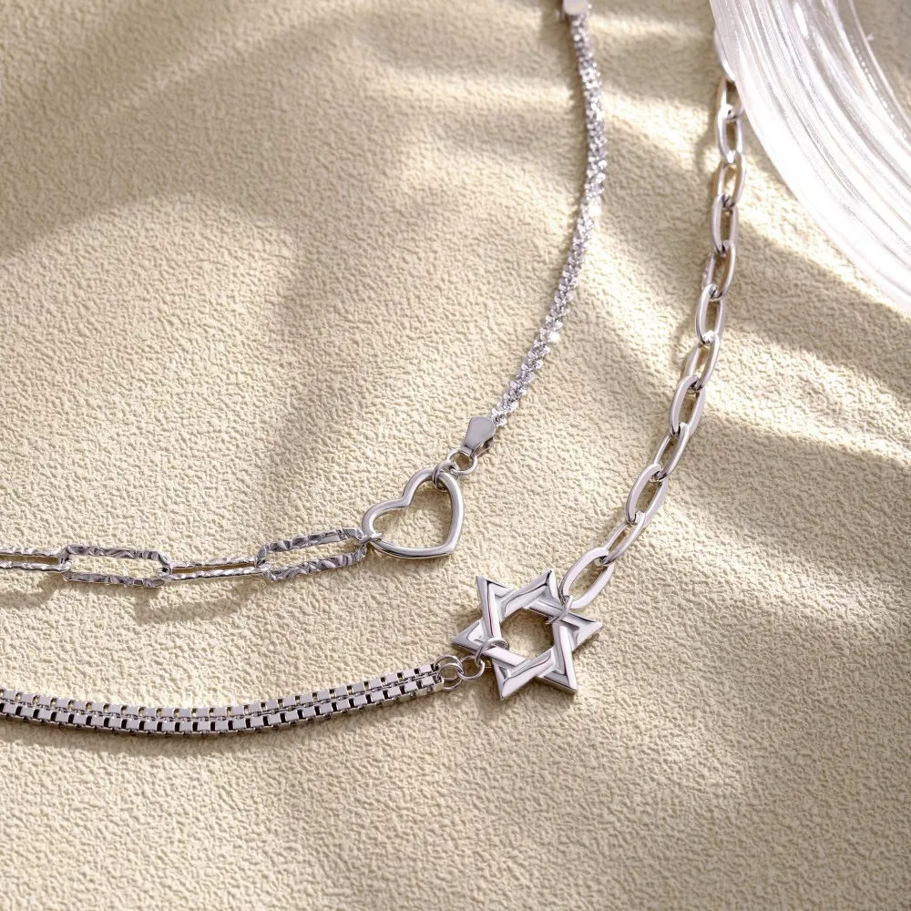 

Dylam 2022 New Arrival Boyfriend Girlfriend Fashion Designer 925 Sterling Silver Love Charms Men Women Couple Bracelets
