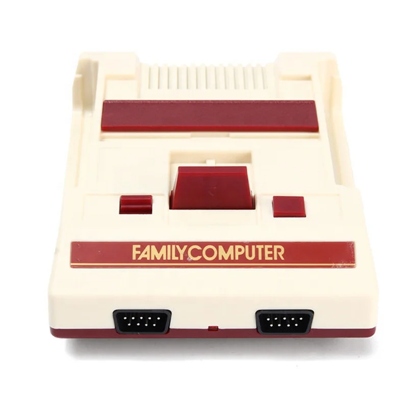

Factory Cheap Sale Best Gift For Christmas FC Compact Console Family Computer TV Video Game Machine For Sale, White/red