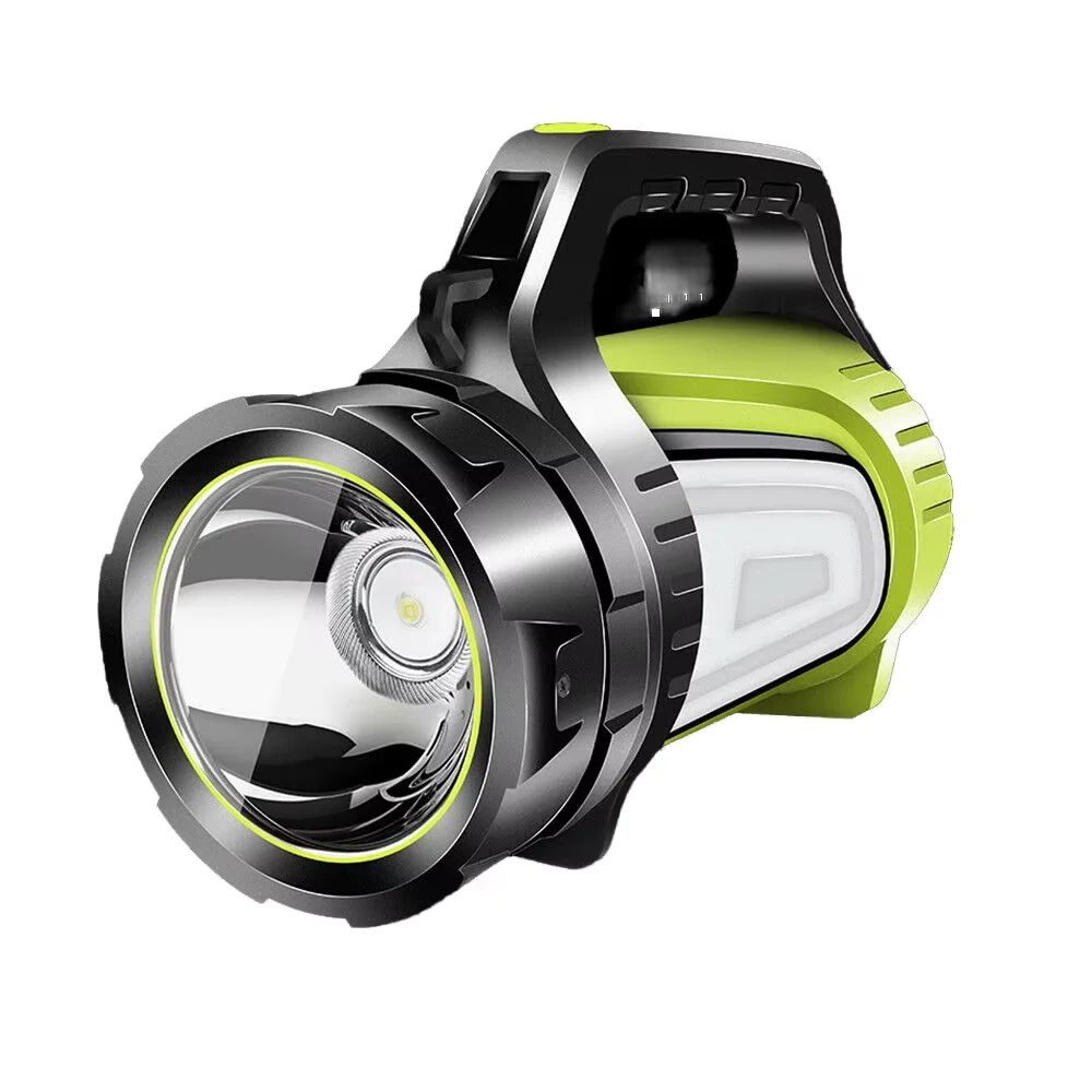 200w 500w 1000w 1500w Led Searchlight IP44 Led Flashlights With Sidelight for Emergency 3 Modes Portable Floodlight