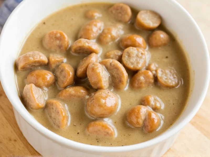 homemade sausage gravy