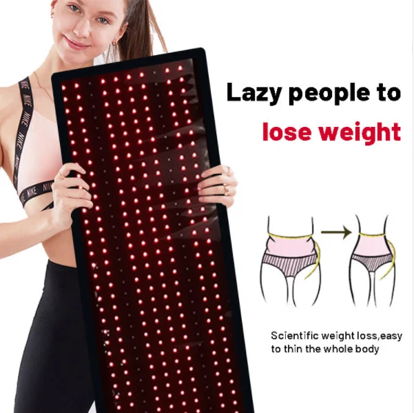 

Home use big size mat red light LED near infrared 630 850nm red light therapy blanket