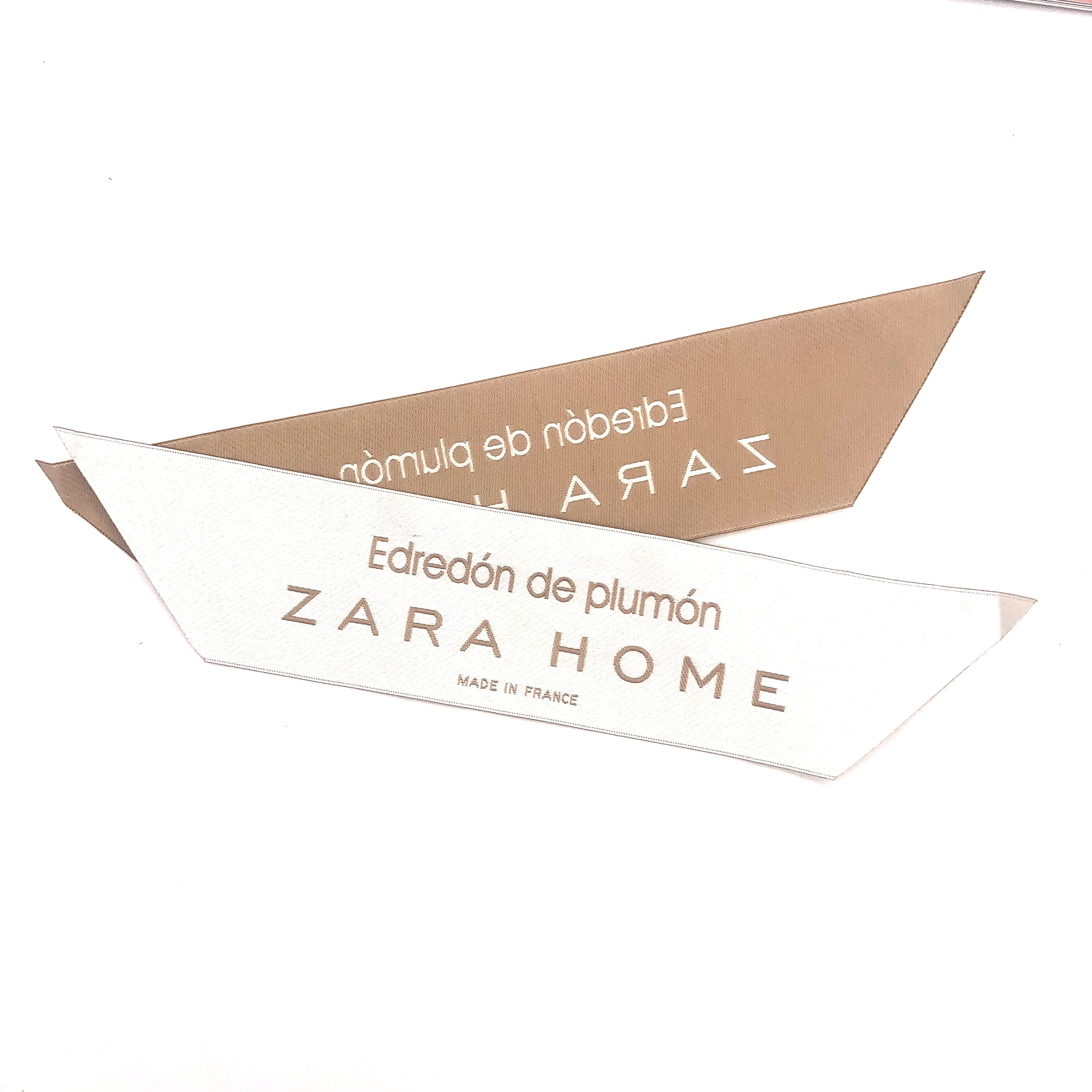 Factory Clothes Maker Custom Name Logo Damask Fold Woven Neck Tag Labels For T Shirts - Buy Neck ...