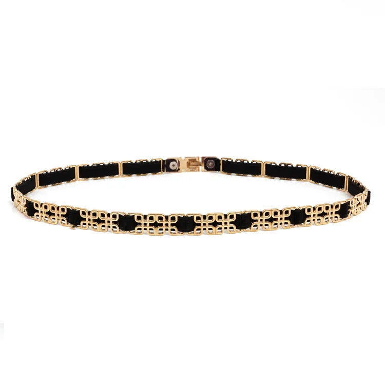 
width 1.5cm fashion decorative waist metal belts 