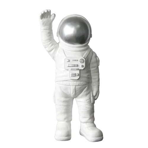 Home decoration modern resin spaceman desk decor for sale