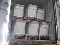 Finish loading of airport trolley