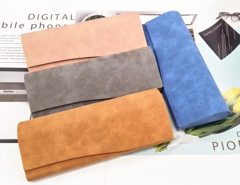 

Pu leather sunglass cases luxury packaging, As pic