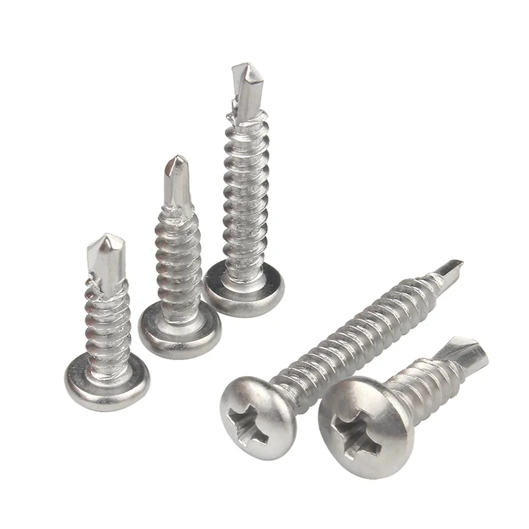 St2.9 St3.5 Stainless Steel Cross Pan Head Self Drilling Screw For ...