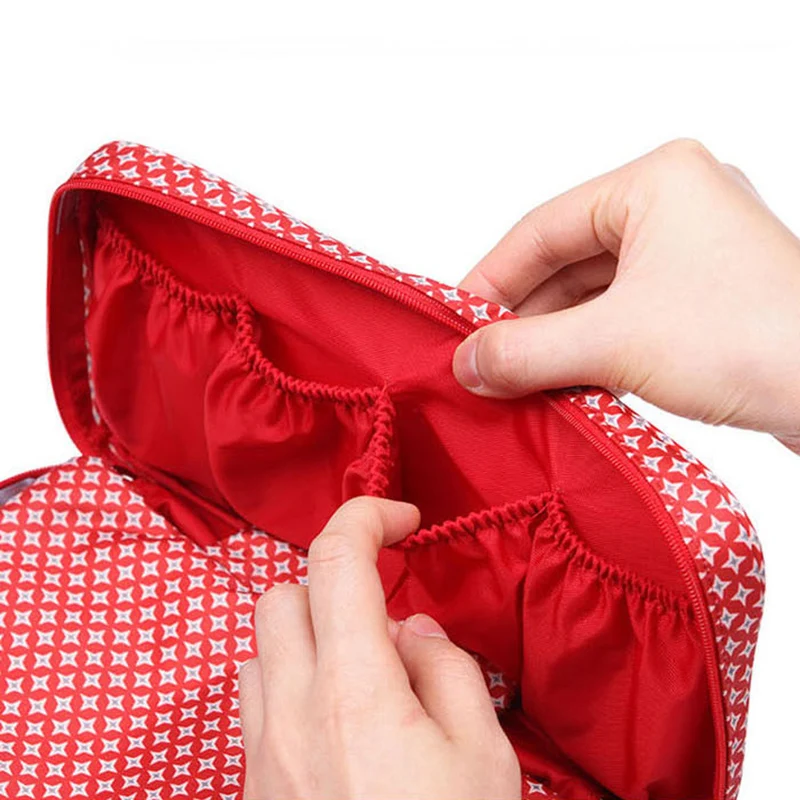 
Multi-Functional Packing Organizer Bra Underwear Storage Bag Travel Lingerie Pouch 
