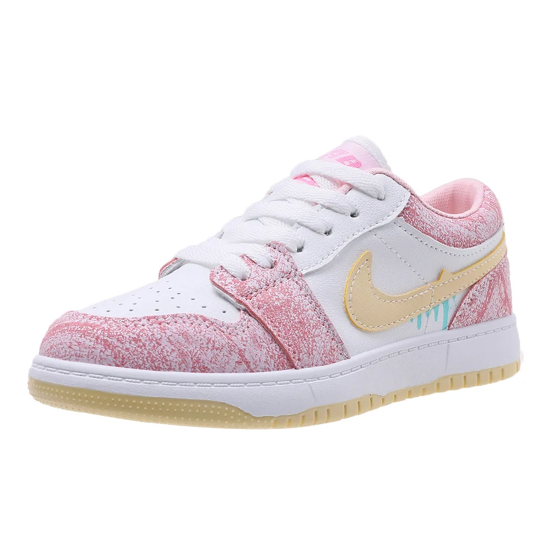 

Summer 2021 Pink Fashion Sneaker Shoes Women Basketball Skateboard Sports Shoes Ladies Tennis Casual Shoes