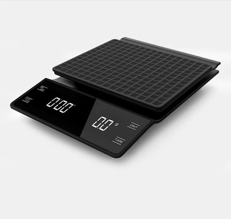 

2022 3KG/0.1G electronic digital coffee scale with timer function