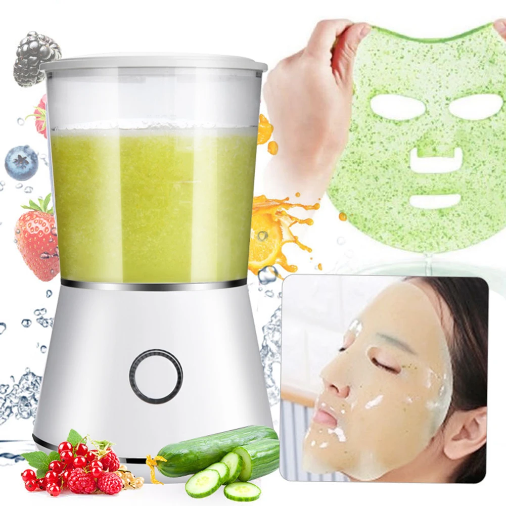 

Beauty diy fruits vegetables facial mask making machine face spa automatic fruit face mask maker with collagen