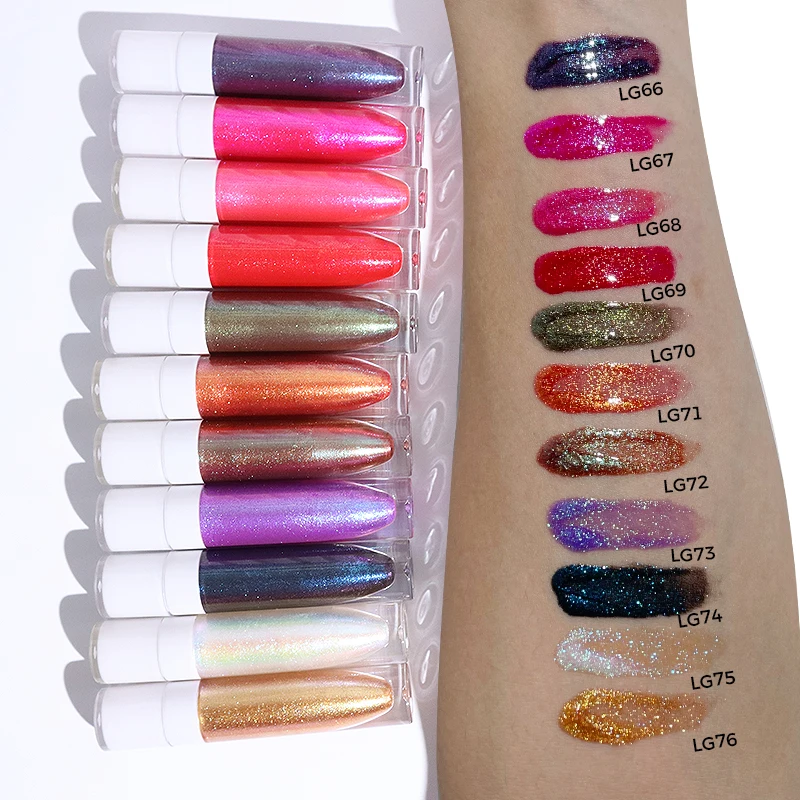 

Wholesale shimmer lip gloss vendor 121 colors matte glitter lipgloss private label