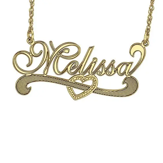 

2021 New copper letter pendant necklaces woman's custom name necklace personalised XoXo necklace set, Picture