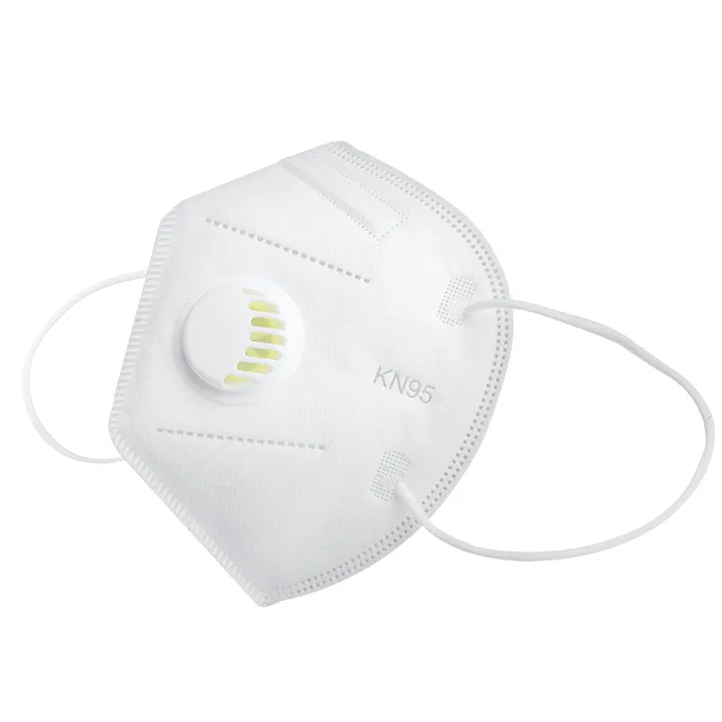 
KN95 Mask High Quality 5ply Folding Non-Woven KN95 Face Mask Earloop 