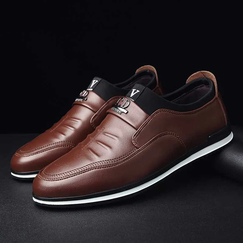 
Leather Shoes For Men Dress Shoes For Office Business Meeting Wear From China Factory 