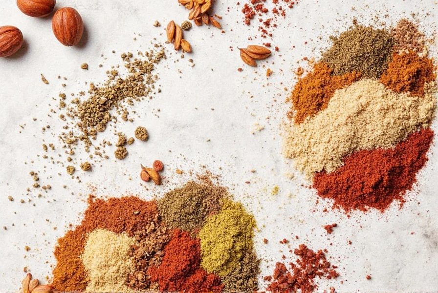 Toasting spices in a skillet