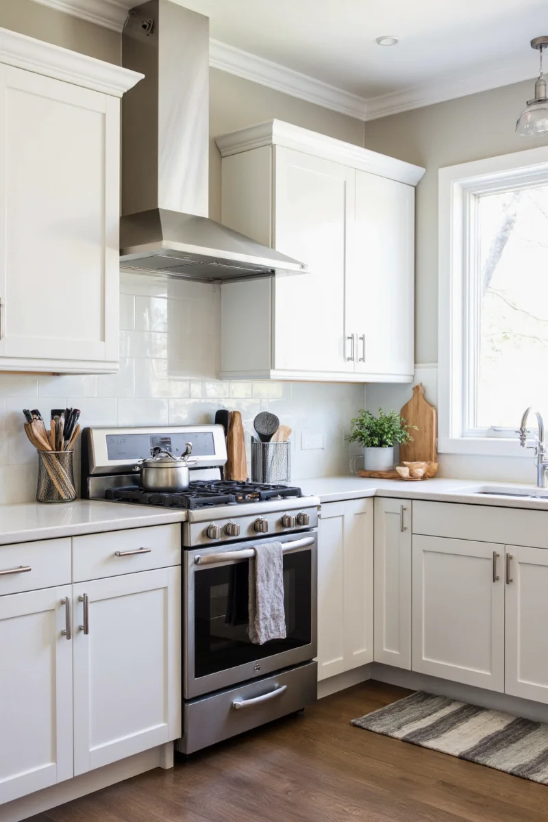 white gray kitchens stylish family friendly spaces with practical perks