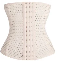 

Factory top selling high quality breathable hollow 3 row buckle adjustable Waist Trimmer Belt Body Shaper