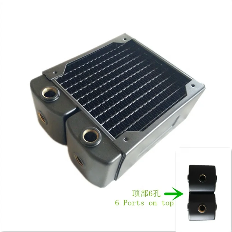 
120/240/360/480 copper and brass liquid Heat exchanger 