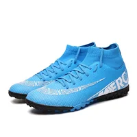 

Men's High Top Training Ankle Sole Outdoor Cleats Football Shoes Spike High Ankle Men Football Boots Original Cleats