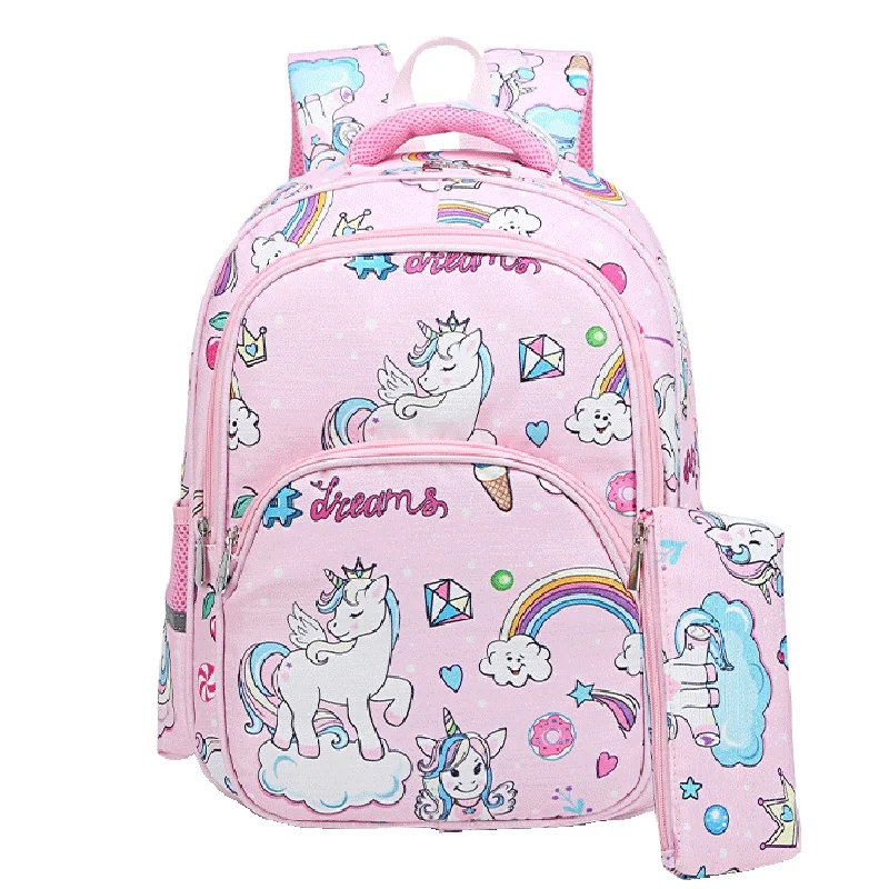 

China Fashion Rainbow Unicorn Children Backpack Kids School Toddler Bag Pack, Various colours