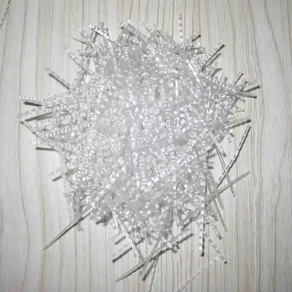 
SynHua-5 pp fiber for concrete 40mm Curvedmacro synthetic fiber Reinforcing fibres Concrete additive Polypropylene 