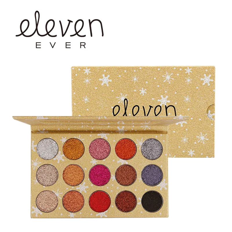 

15 Colors Pearlized Color Eyeshadow Powder Eye Shadow Palette Set Cosmetic Makeup