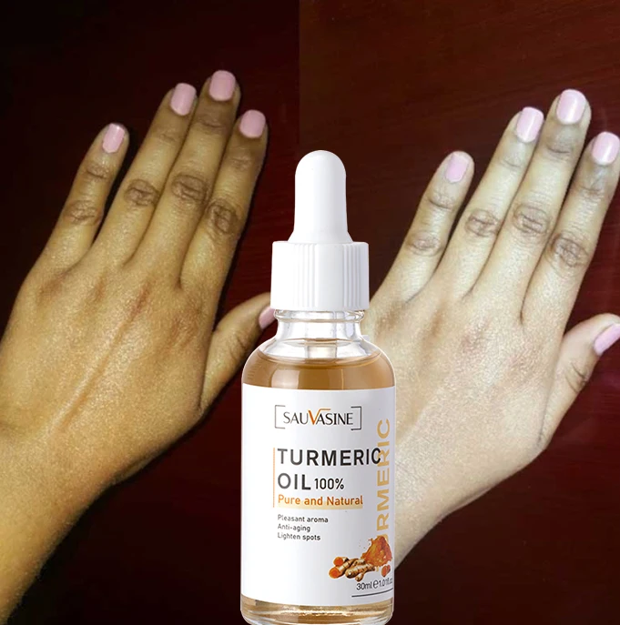 

Custom Natural Organic Moisturizing Nourishing Whitening Anti-Aging Anti Acne Essential Oil Turmeric Tumeric Facial Face Oil