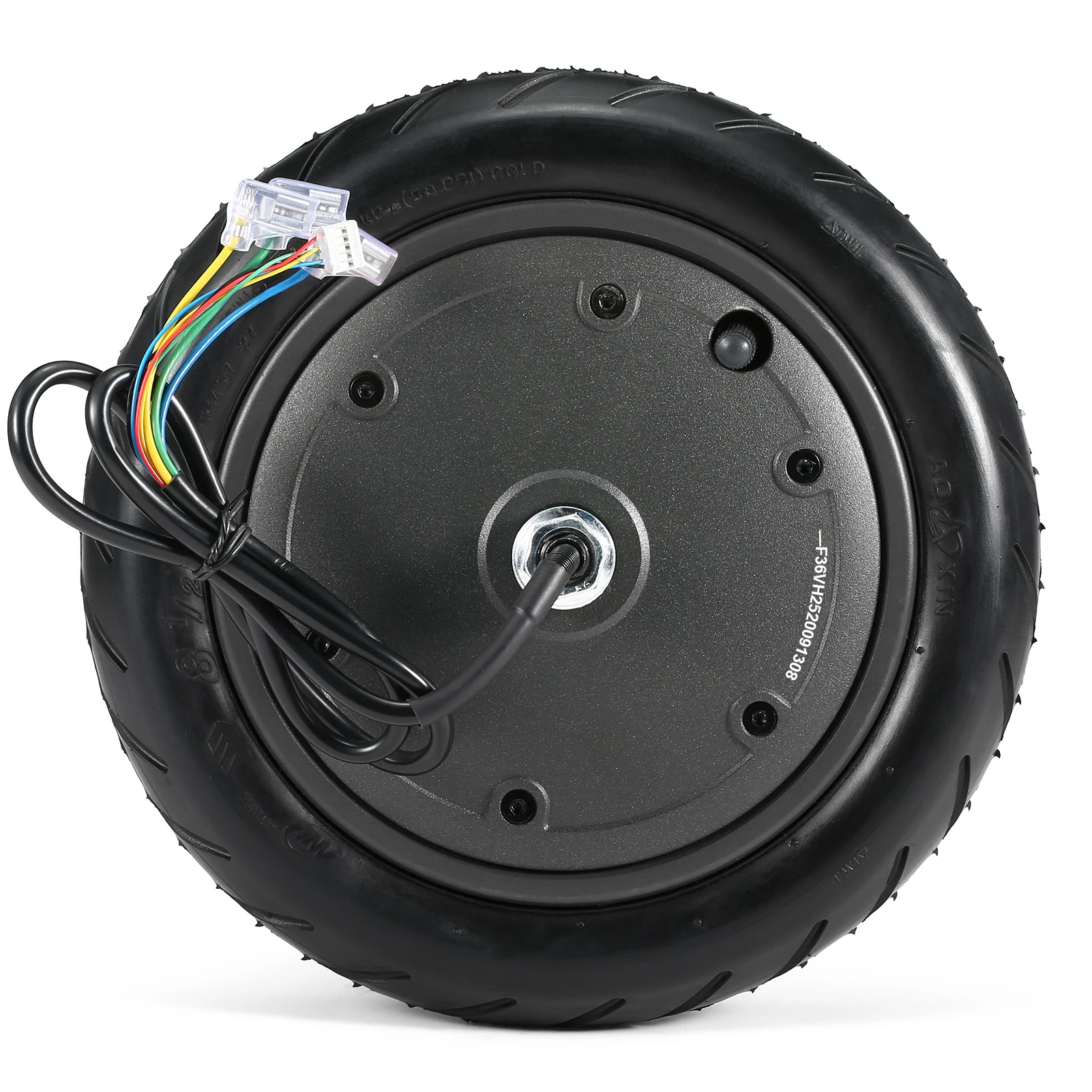 

350W Electric Scooter Hub Motor with Inner Tube and Tire for Xiaomi M365 Electric Scooter 8.5 inch Replacement Parts, Black