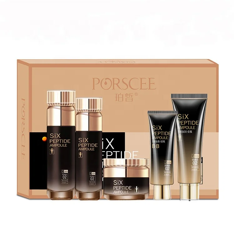 

PORSCEE Skin Care Sets 5 Pieces Anti Aging Facial Set Skin Care Gift Set