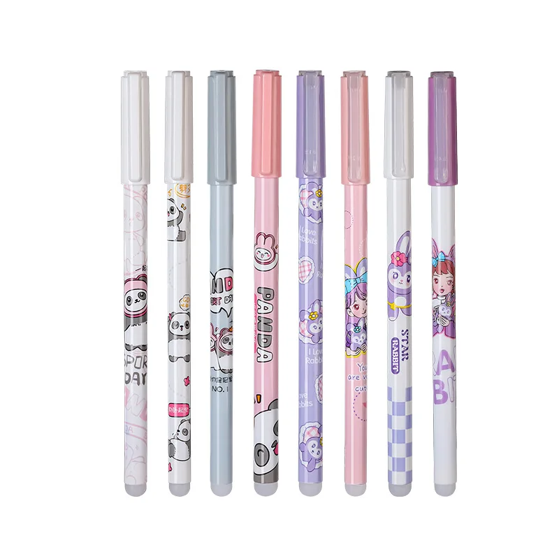 

JPS OEM Loschbarer Stift Students Erasable Cute Girls Blue Ink Erasable Gel Pen