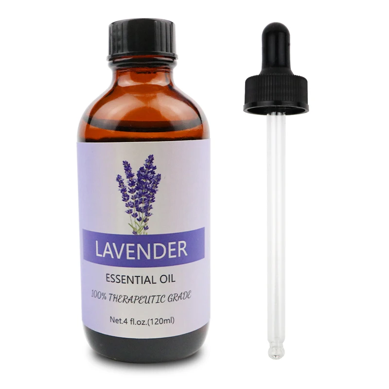 

Essential Oils Single Bottle Lavender Essential Oil Private Label OEM 100% Pure 10ml 30ml 60ml 120ml Aroma 2 Bottles 2 Years