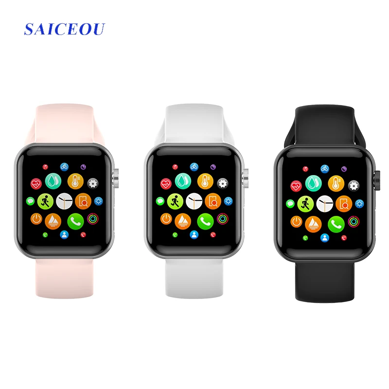 

Smart Watch Men Women New Q82 Full Touch Smart Band Call Message Reminder Smartwatch Health Tracker Sports Wristband