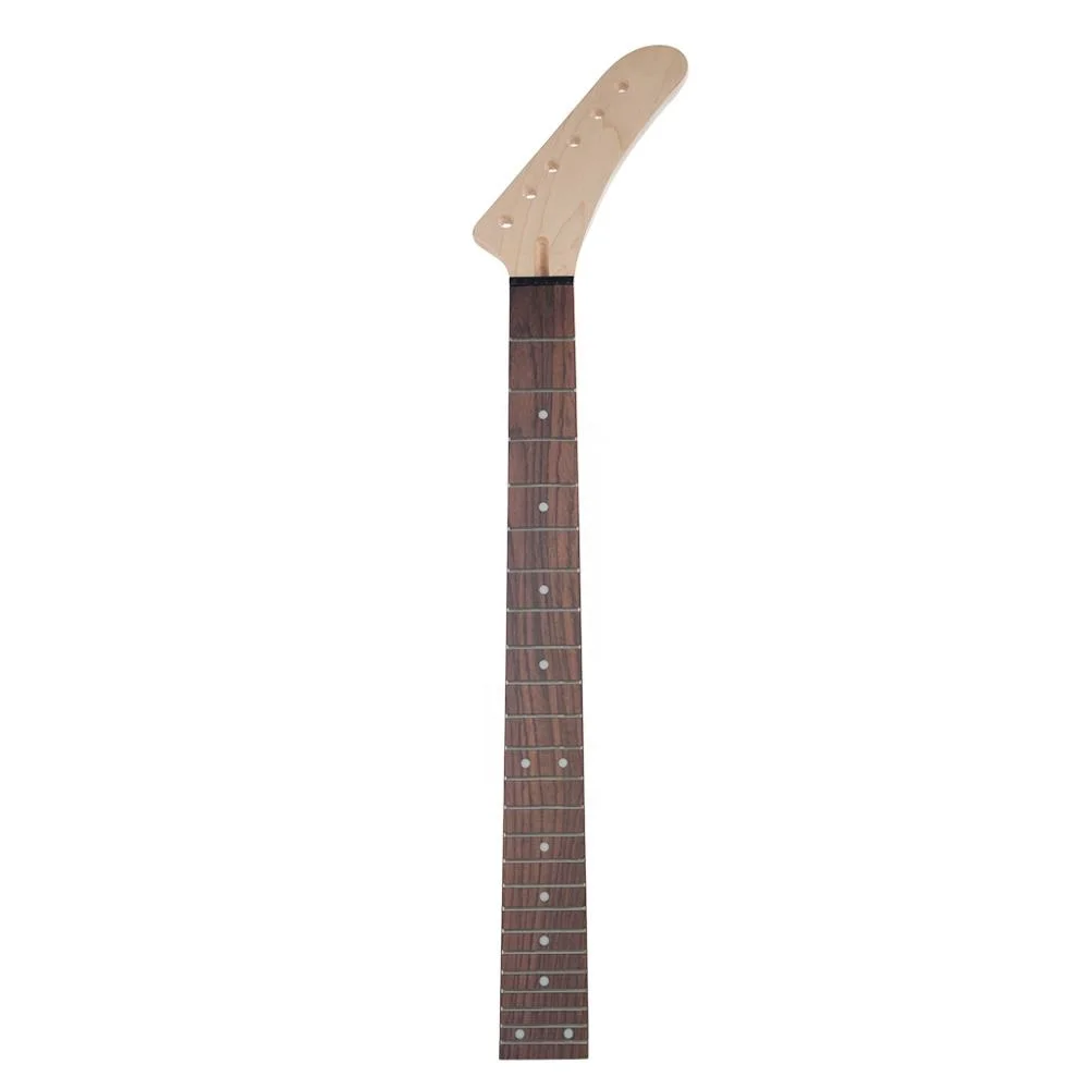 

NAOMI Electric Guitar Neck 24 Frets Rosewood Fingerboard Maple For 6 Strings Electric Guitar Replacement, Natural