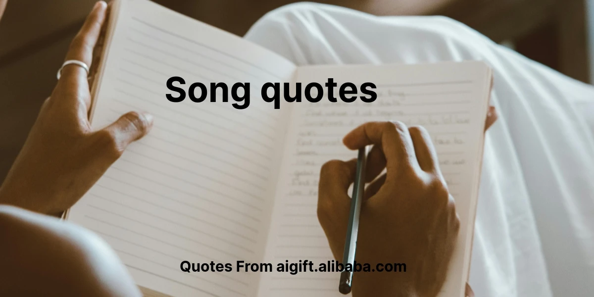 song quotes