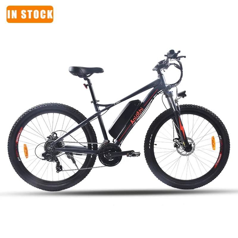 

ANLOCHI Cheap Ebike fast delivery have stock bicicleta Electrica 350w rear motor 27.5inch alloy frame for sale