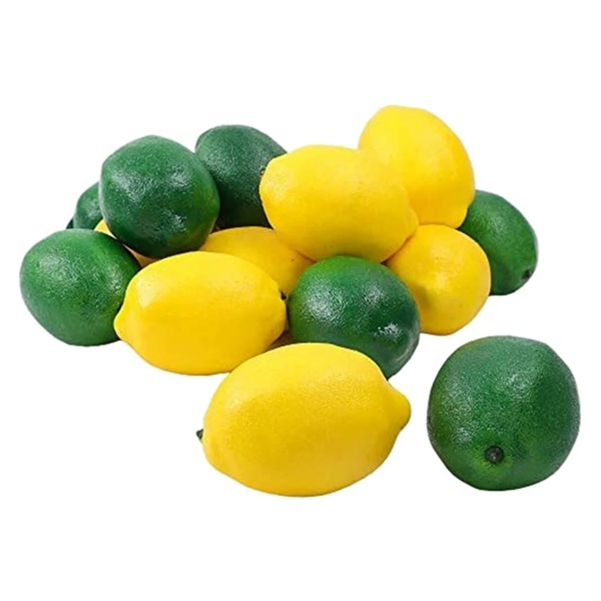

Artificial Lemons Simulation Lifelike Small Lemons Fruit for Home Kitchen Wedding Party Decoration Photography, Green,yellow